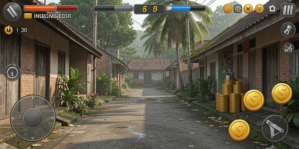 Tangkapan layar yang menunjukkan mode multipemain yang seru.