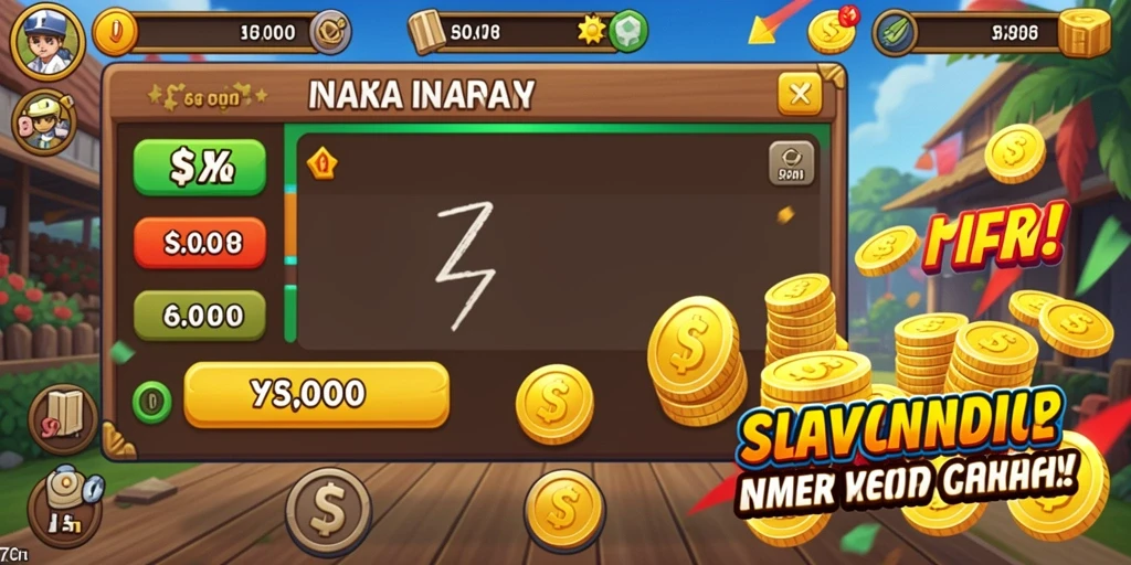 Leaderboard yang menunjukkan peringkat pemain secara real-time.
