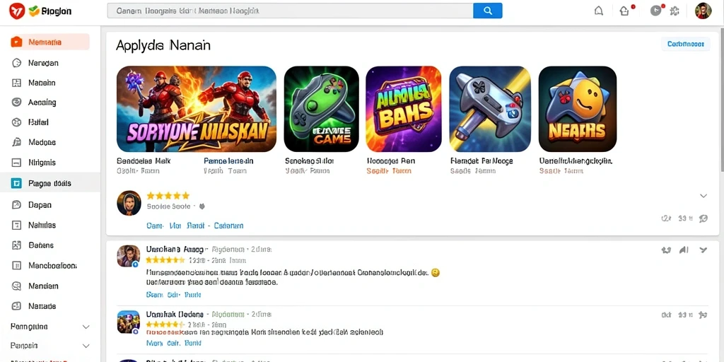 Screenshot ketiga memperlihatkan berbagai level dengan desain yang menarik.