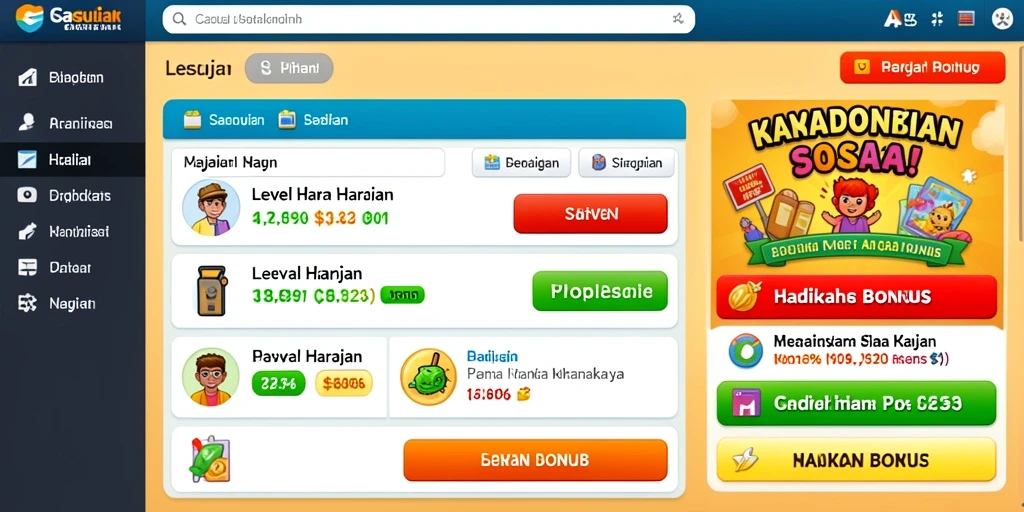 Grafis yang menawan untuk pengalaman bermain yang menyenangkan.